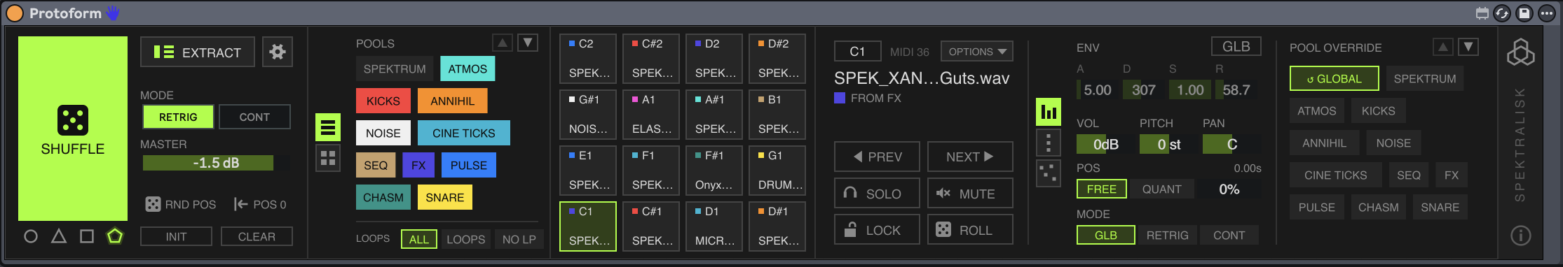 Protoform for Live screenshot 1