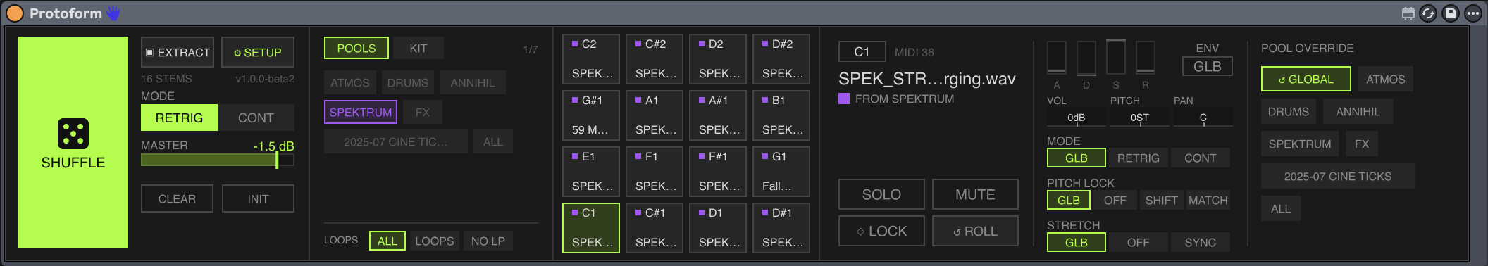 Protoform for Live screenshot 1